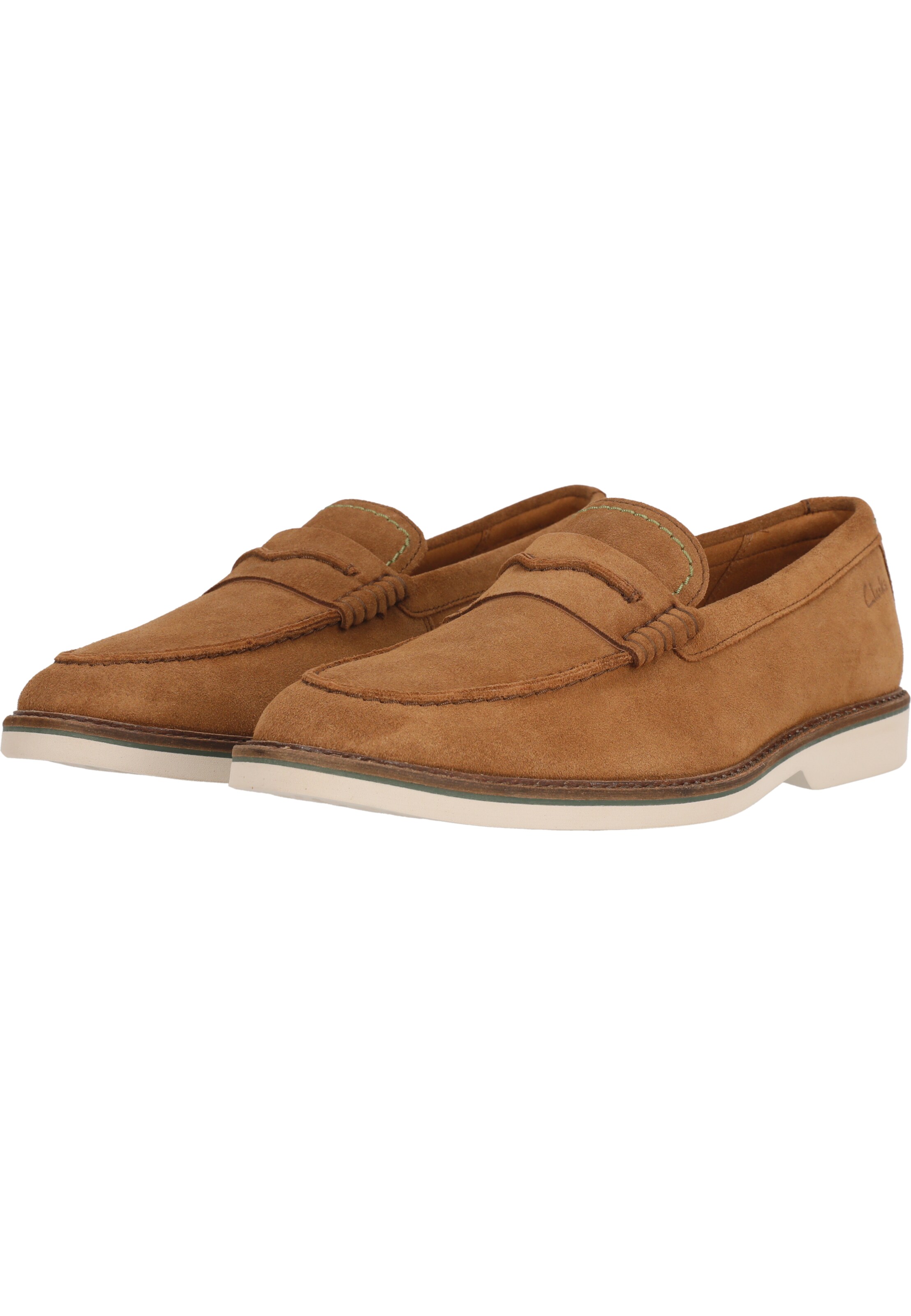 CLARKS Slip-ons 'Atticus' in Brown