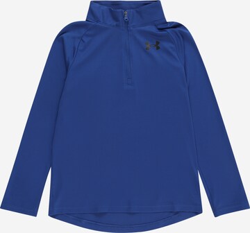 T-Shirt fonctionnel UNDER ARMOUR en bleu : devant