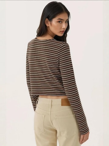 Cardigan Hiccup en marron