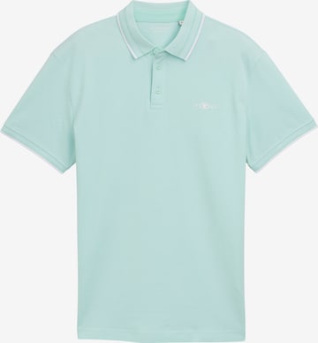 T-Shirt TOM TAILOR en vert : devant