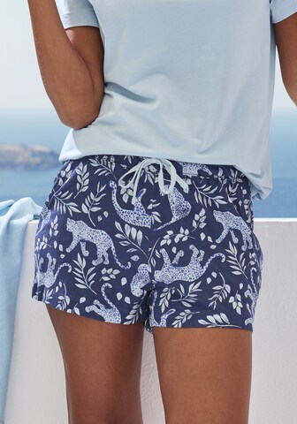 VIVANCE Pajama pants in Blue