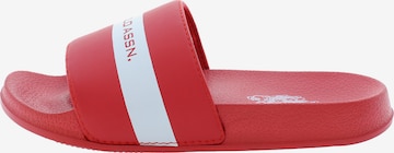Zoccoletto 'SKYE001K/5Y3' di U.S. POLO ASSN. in rosso: frontale