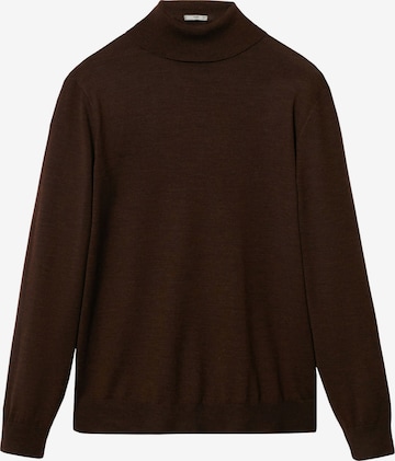 MANGO MAN Pullover 'Willyt' i brun: forside