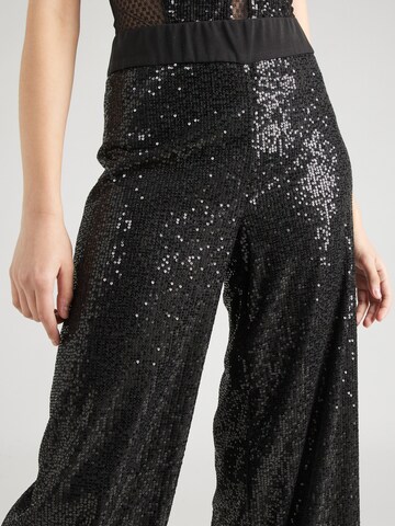 Wide Leg Pantalon 'FAYE' MAC en noir