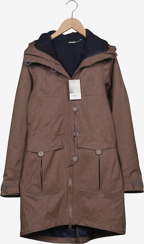 Bergans of Norway Mantel XS in Braun: Vorderseite