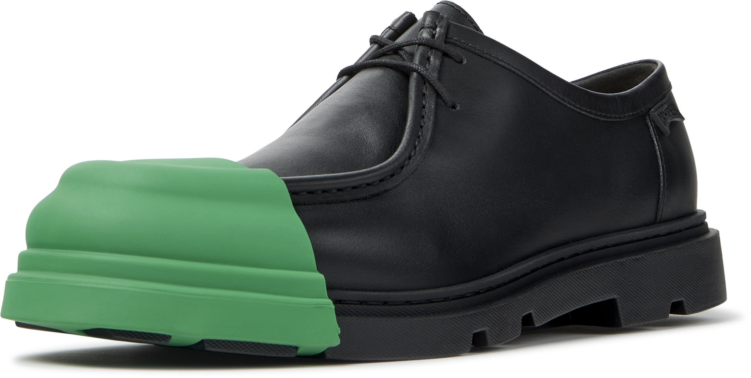 Scarpa stringata ' Junction ' di CAMPER in verde: frontale