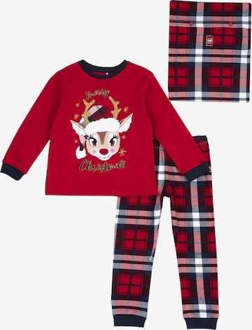 CHICCO Pajamas in Red: front