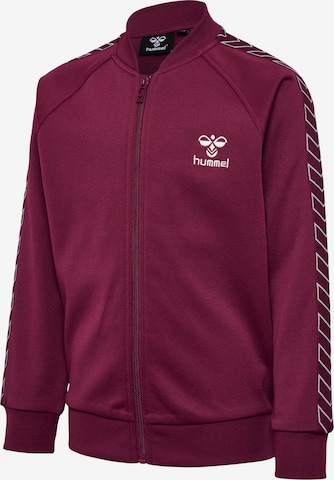 Hummel Sportsweatjacke in Lila