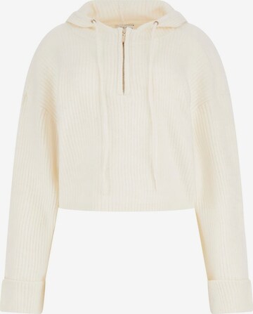 GUESS Sweatshirt in Beige: front