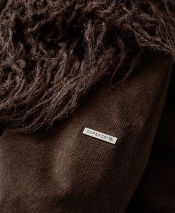 Superdry Winter Coat in Brown