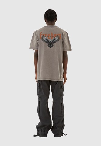 T-Shirt 'BRAVE SOAR' MJ Gonzales en gris