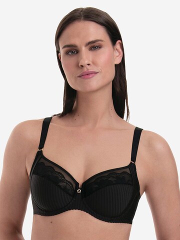 ROSA FAIA T-shirt Bra 'Sita' in Black