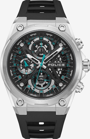 POLICE Uhr 'Sonic' in Silber: Vorderseite