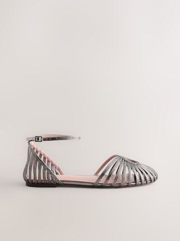 Ballerina con cinturino 'Forever Comfort®' di Next in argento