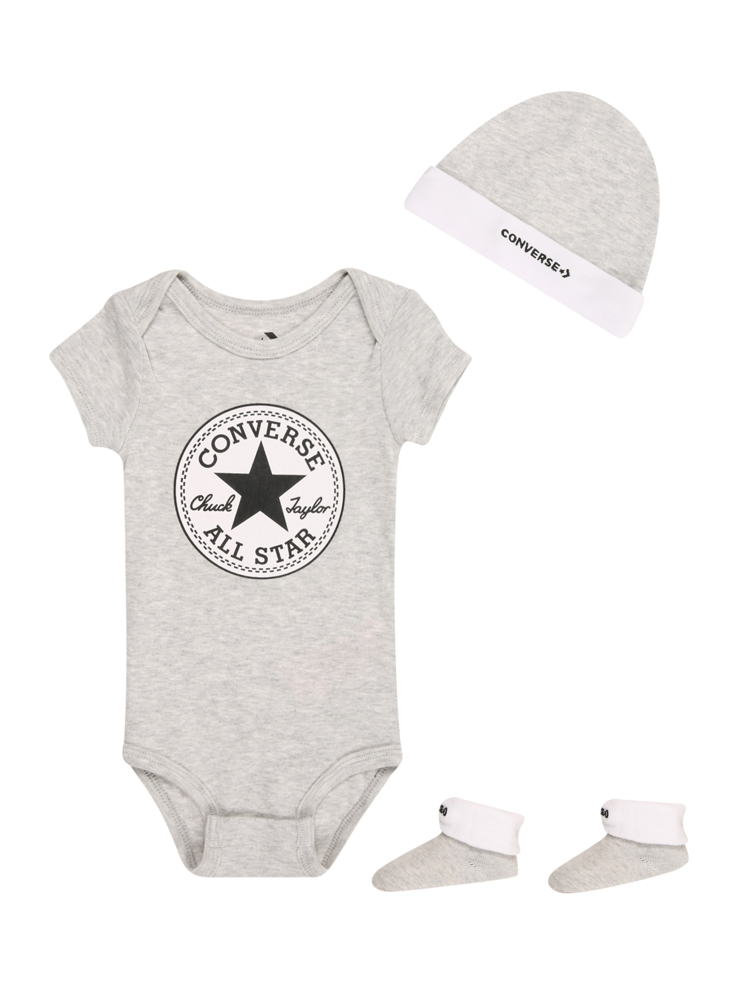 CONVERSE Set i grå: framsida