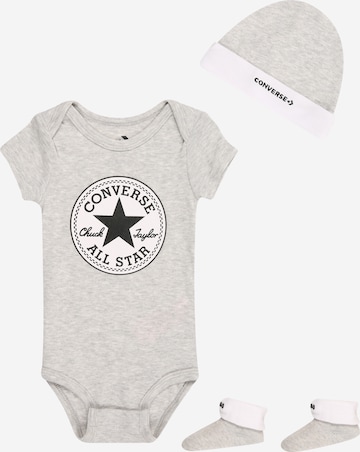 CONVERSE Set in Grau: Vorderseite