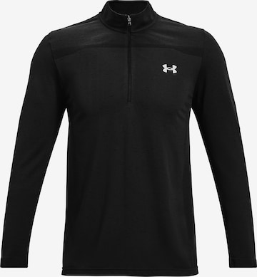 UNDER ARMOUR Funktionsshirt in Schwarz: predná strana