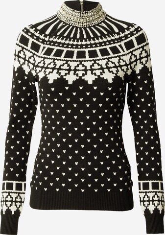 Pull-over Karen Millen en noir : devant