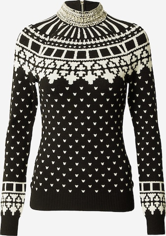 Pull-over Karen Millen en noir : devant