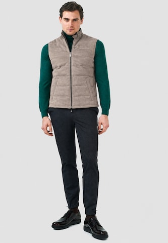 PIERRE CARDIN Weste in Braun