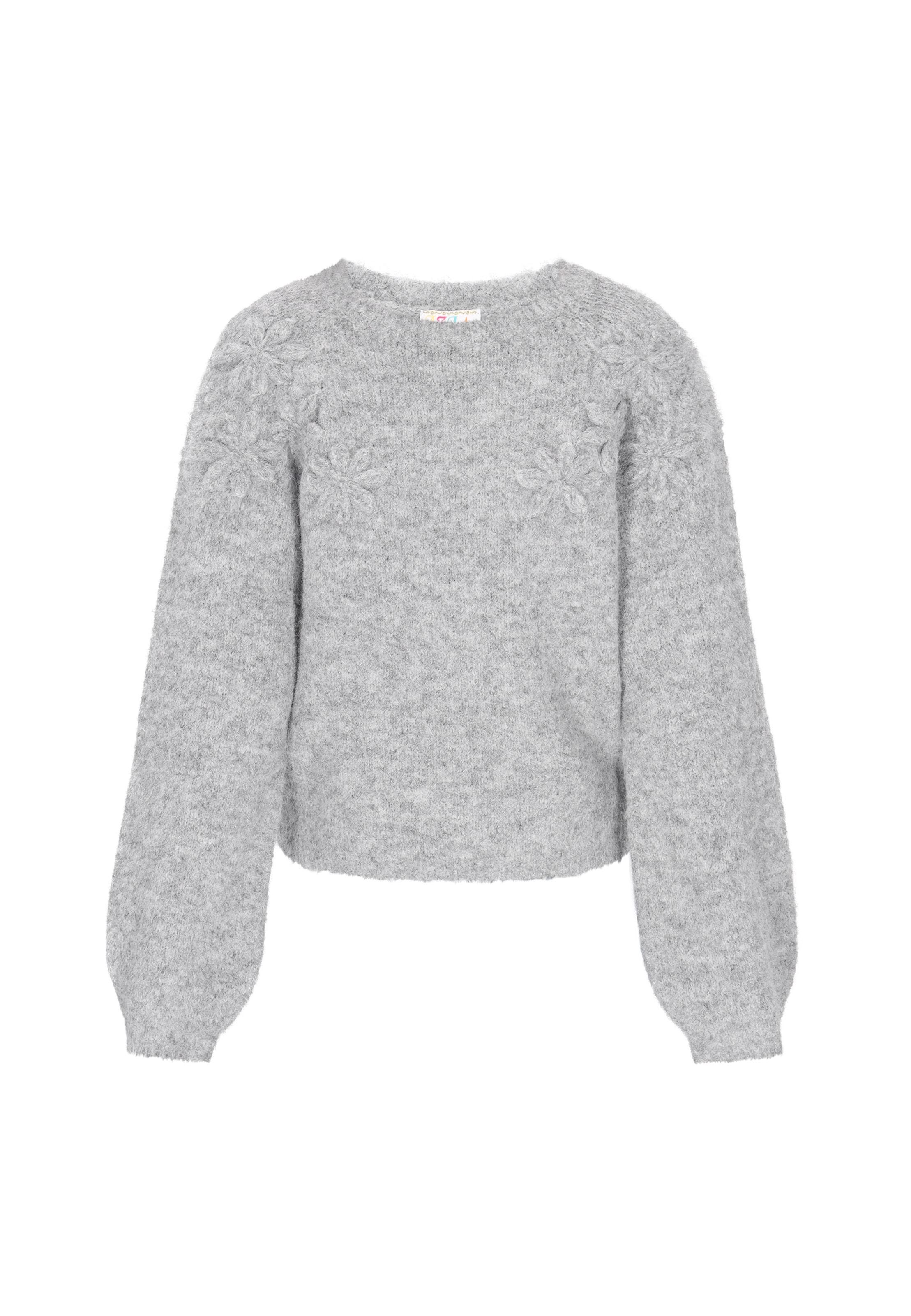 IZIA Свитер 'Fashion Look' в Серый: спереди