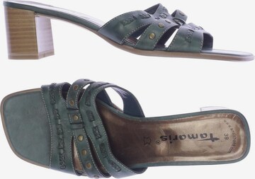 TAMARIS Sandals & High-Heeled Sandals in 39 in Green: front