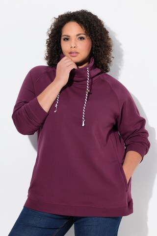 Ulla Popken Sweatshirt (GRS) in Rot