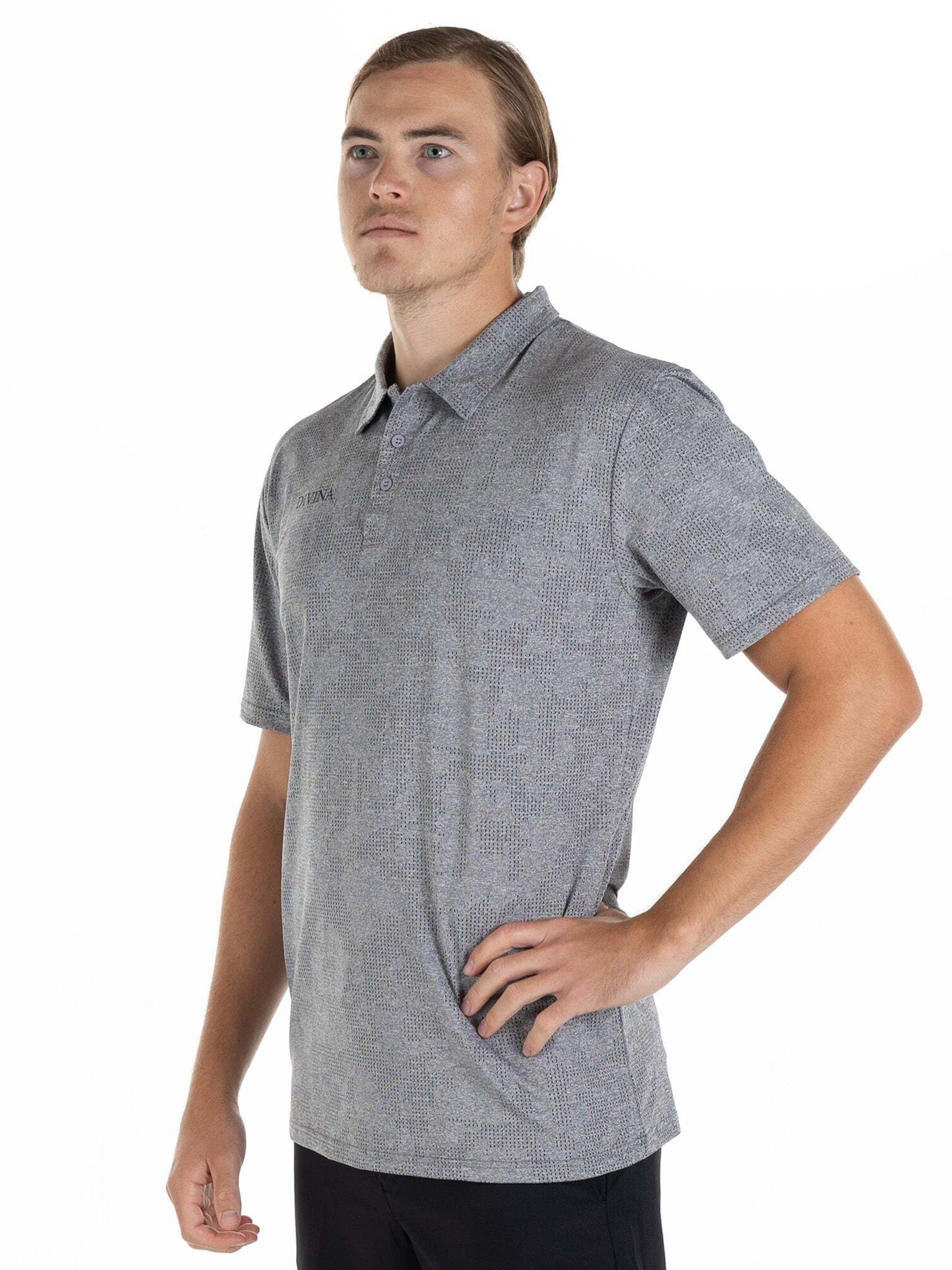 Divina Poloshirt 'Caligo' in Grau