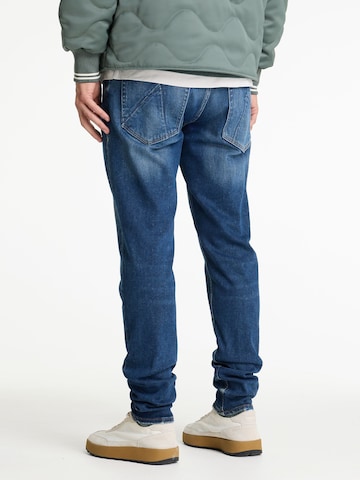 Regular Jean ' EGO Flame' CHASIN' en bleu