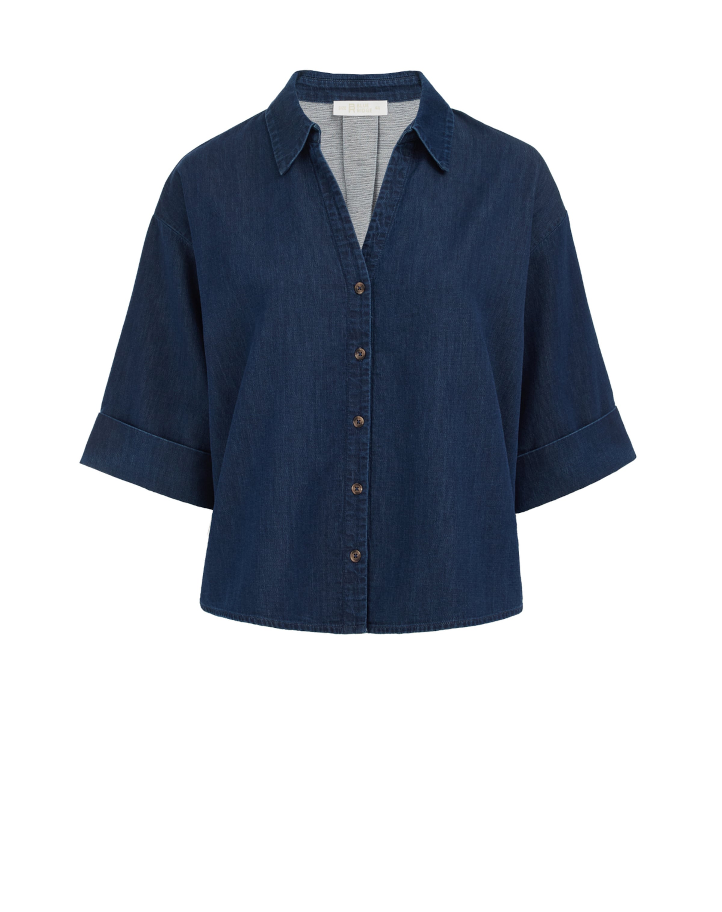 WE Fashion Блузка в Синий: спереди