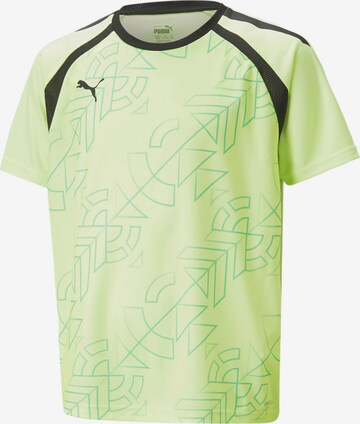 PUMA Funkční tričko 'TeamLiga' – žlutá: přední strana