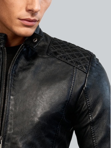 Crone Übergangsjacke 'NERO' in Schwarz