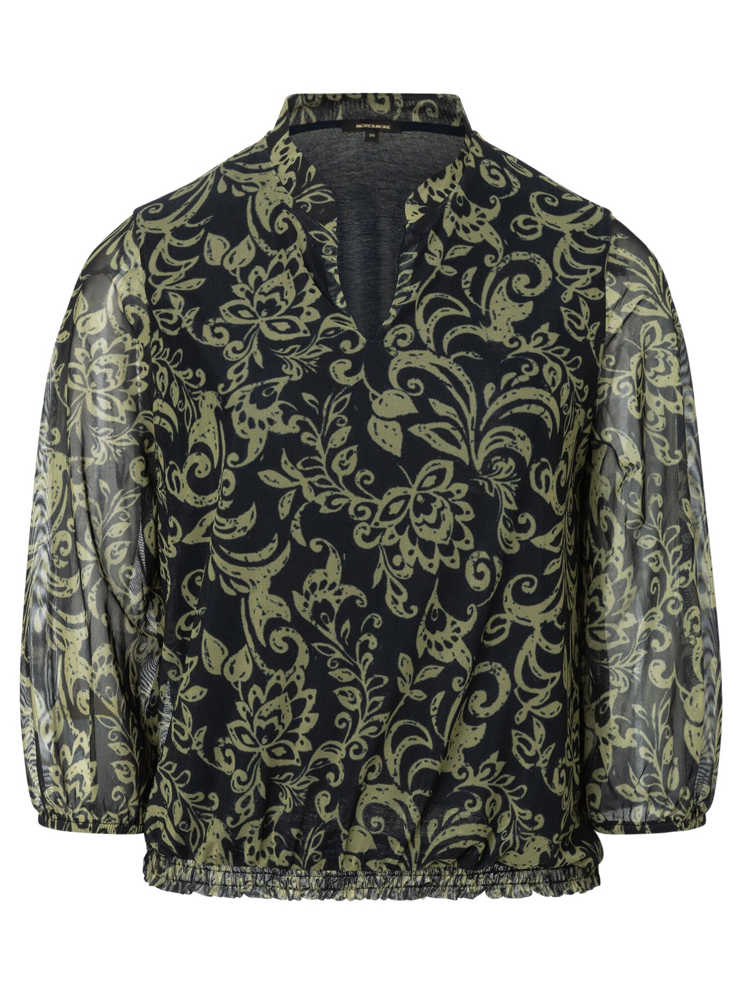 MORE & MORE Pluus, värv roheline: eest vaates