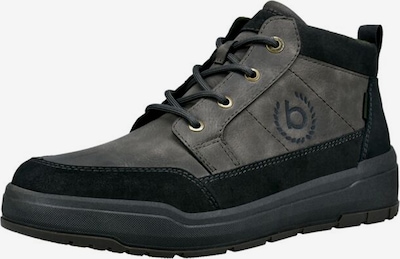 bugatti Čizme na vezanje u antracit siva / tamo siva / tamno zelena, Pregled proizvoda