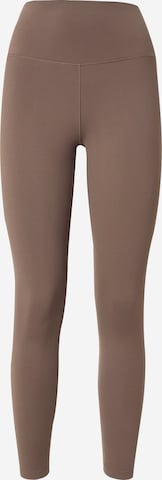 NIKE - Calças de desporto 'ONE' em cinzento: frente