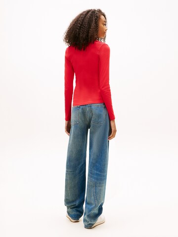 T-shirt 'ESSENTIAL' Tommy Jeans en rouge