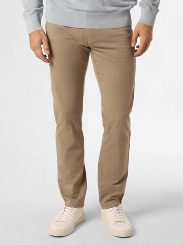 PIERRE CARDIN Regular Hose 'Futureflex Lyon' in Beige: predná strana