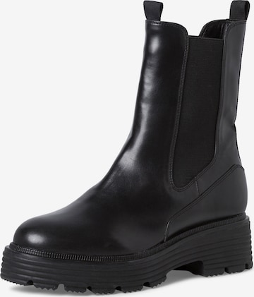 Tamaris Chelsea Boots in Black: front