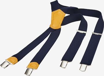 Bretelles de pantalon ' Toke ' Jan Vanderstorm en bleu : devant