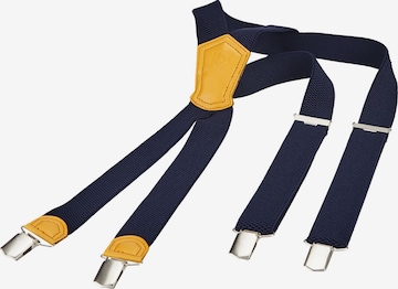 Jan Vanderstorm Suspenders ' Toke ' in Blue: front