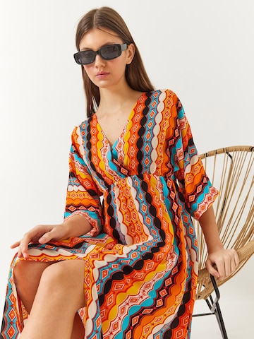 Bianco Lucci Dress in Orange