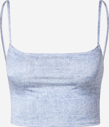 NLY by Nelly Top in Blauw: voorkant