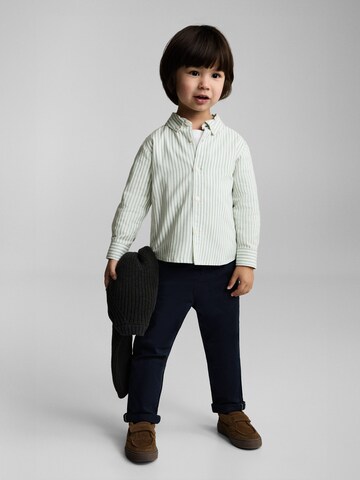 MANGO KIDS Regular fit Skjorta 'OXFORDB2' i grön: framsida