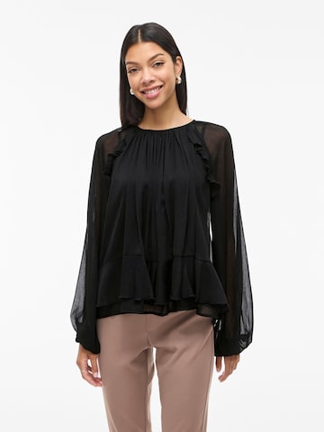 VILA Bluse 'HELA' i sort: forside