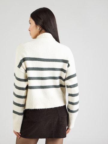 ABOUT YOU Sweter 'Felice' w kolorze biały