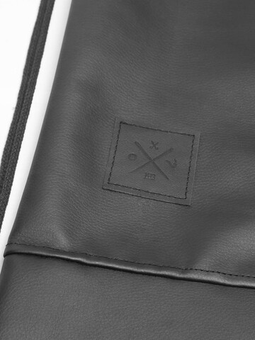 Manufaktur13 Sportturnbeutel 'Black Out' in Schwarz