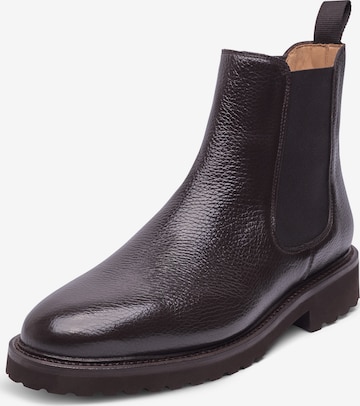 Henry Stevens Chelsea boots 'Winston CB6' in Brown: front