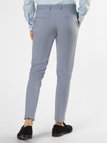 Coupe slim Pantalon à plis 'Madden 2.0' STRELLSON en bleu