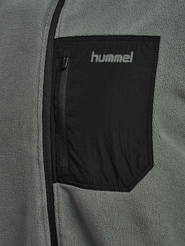 Hummel Fleece jas in Grijs