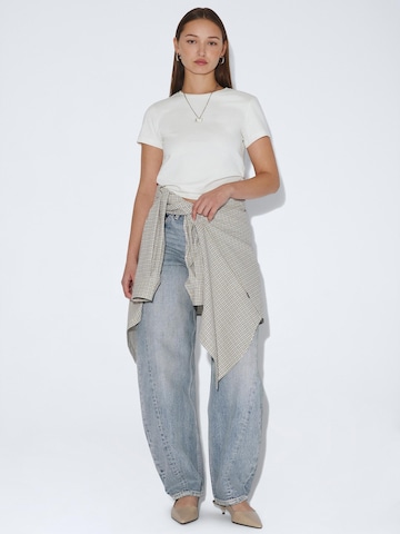 Dr. Denim Loosefit Jeans 'Nanci Mid Barrel Seam' in Blauw